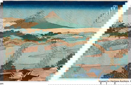 61112&colon; Katsushika Hokusai &lpar;Japanese&comma; 1760-1849&rpar; Kintai 