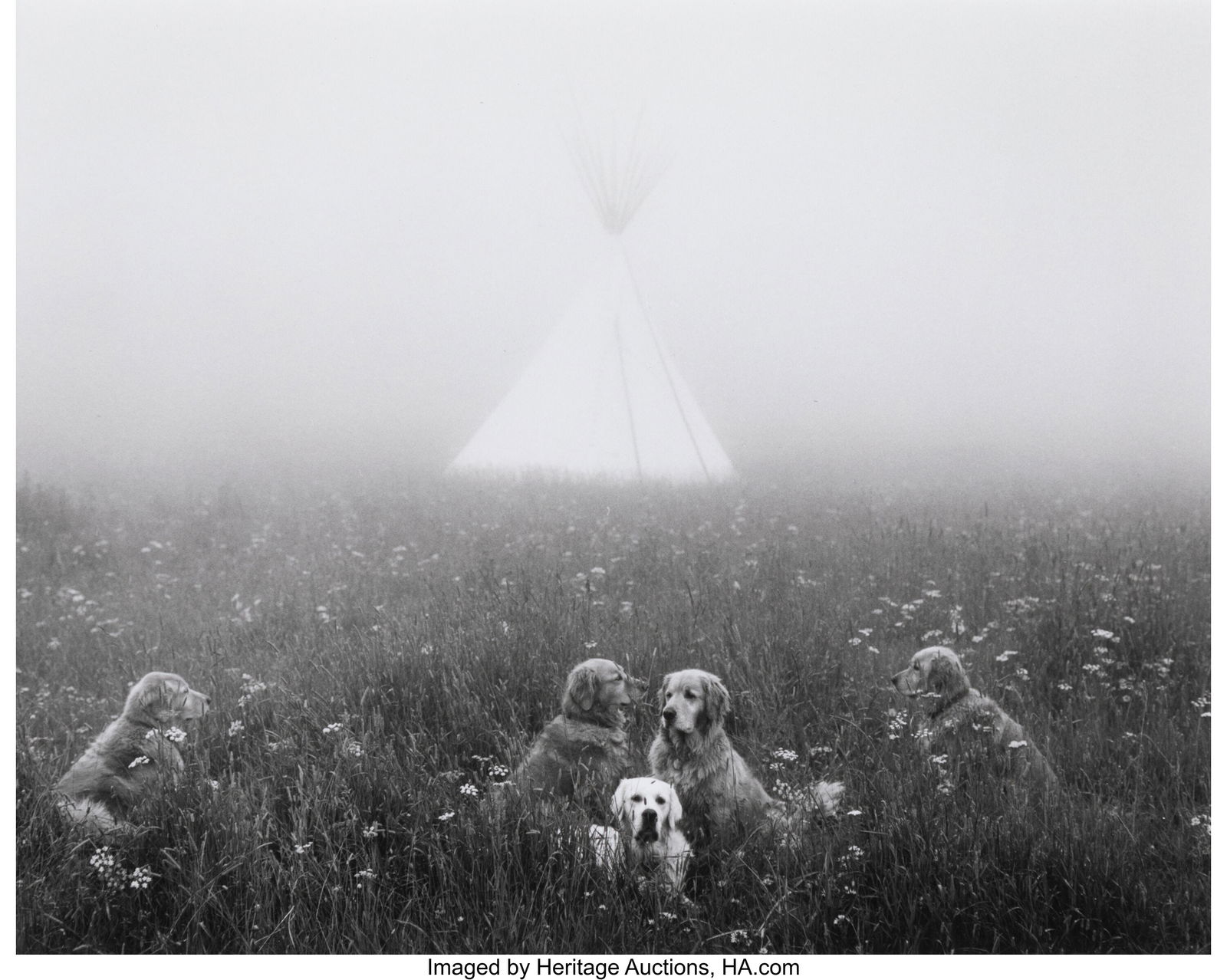Bruce Weber (American, b. 1946) The Gang at Litt: Bruce Weber (American, b. 1946) The Gang at Little Bear Ranch, Montana, 1997 Gelatin silver print 4-1/2 x 5-3/4 inches (11.4 x 14.6 cm&rpa