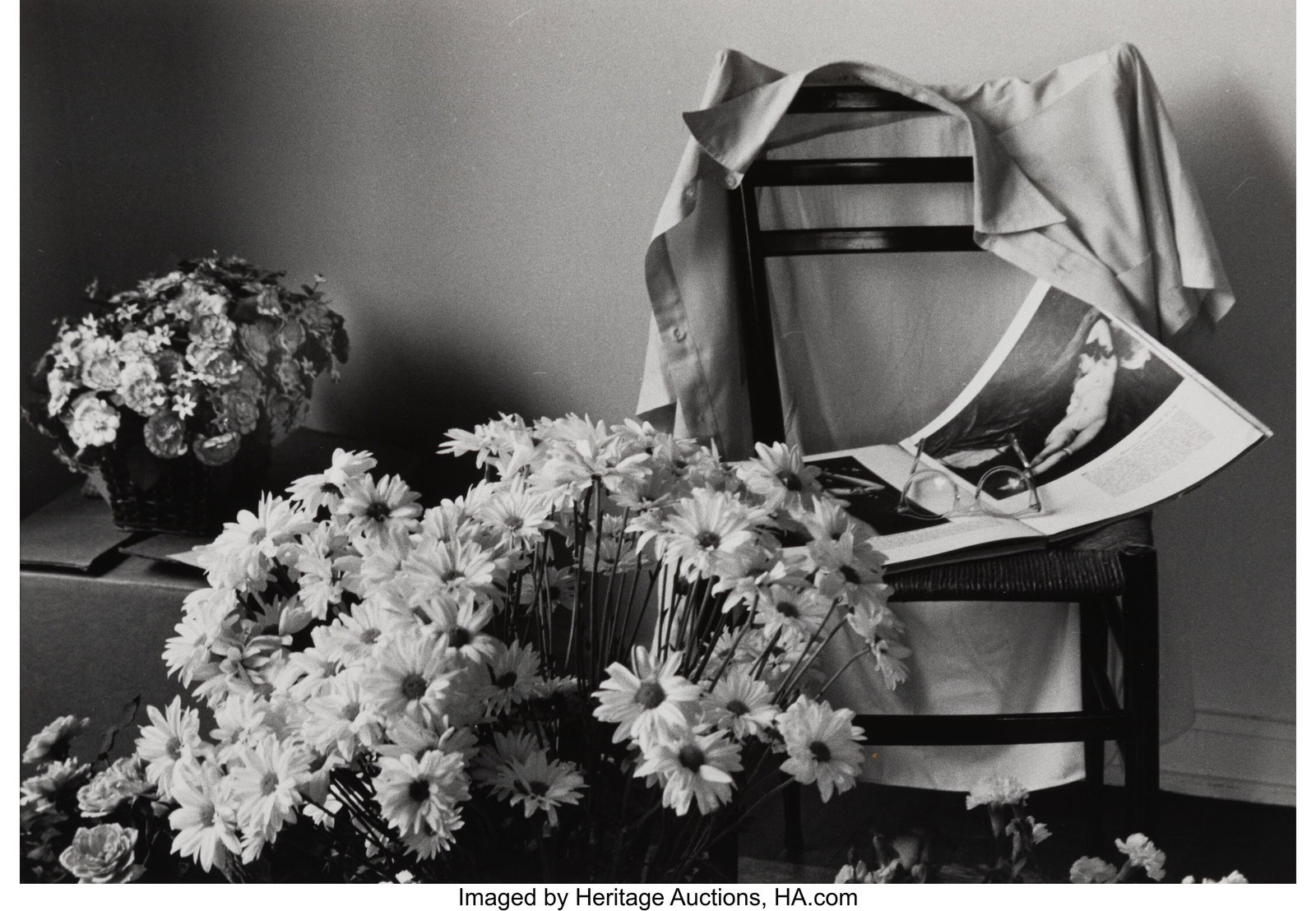 Andre Kertesz (Hungarian, 1894-1985) Flowers for: Andre Kertesz (Hungarian, 1894-1985) Flowers for Elizabeth, 1976 Gelatin silver print 9-1/2 x 13-5/8 inches (24.1 x 34.6 cm) (image) 11 