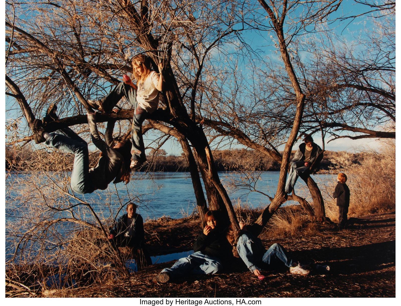Justine Kurland (American, b. 1969) Always Plent: Justine Kurland (American, b. 1969) Always Plenty to Eat and Drink, 2000 Dye coupler print 30 x 40 inches (76.2 x 101.6 cm) (image/sheet&r