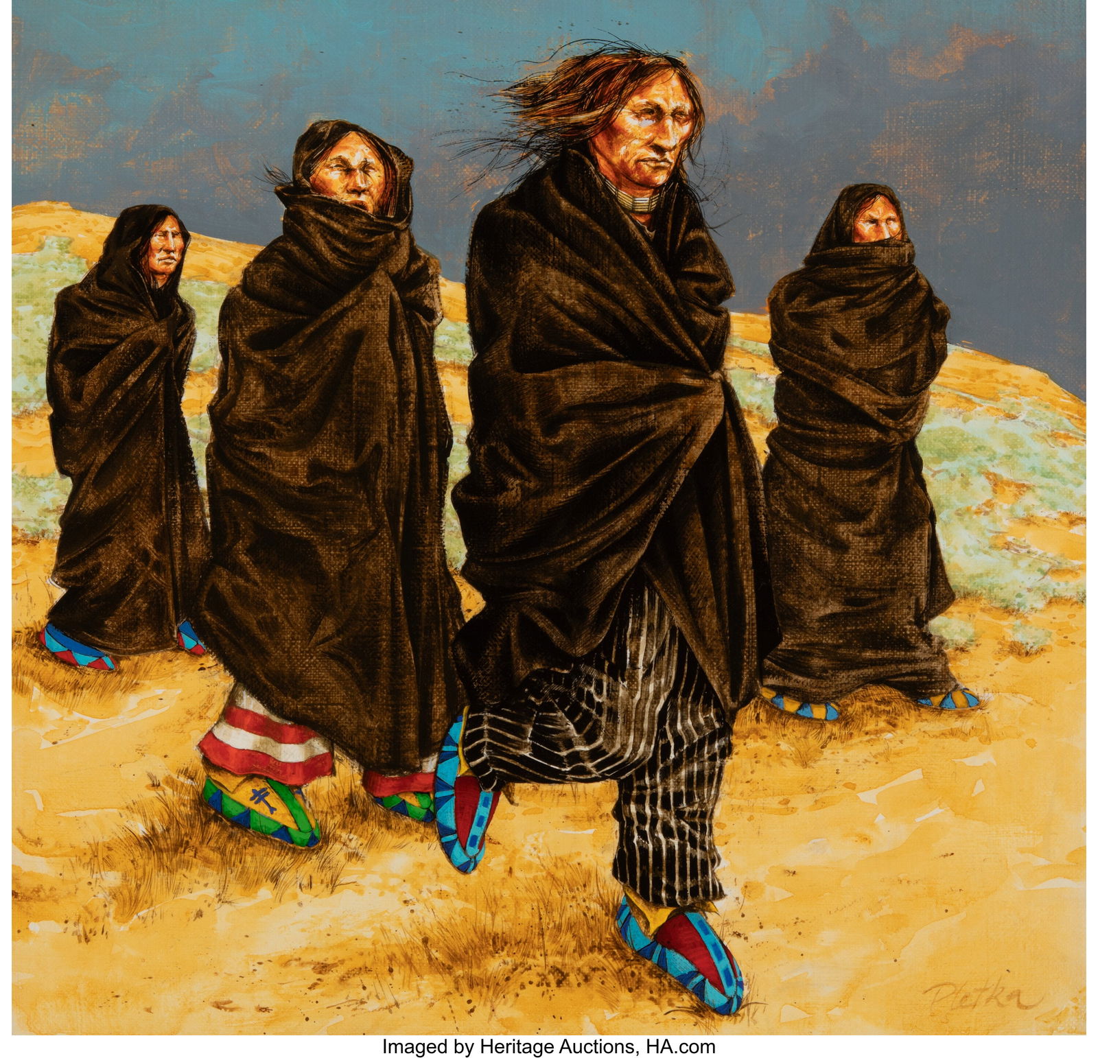 Paul Pletka (American, b. 1946)  We Will Fight N (1 of 3)