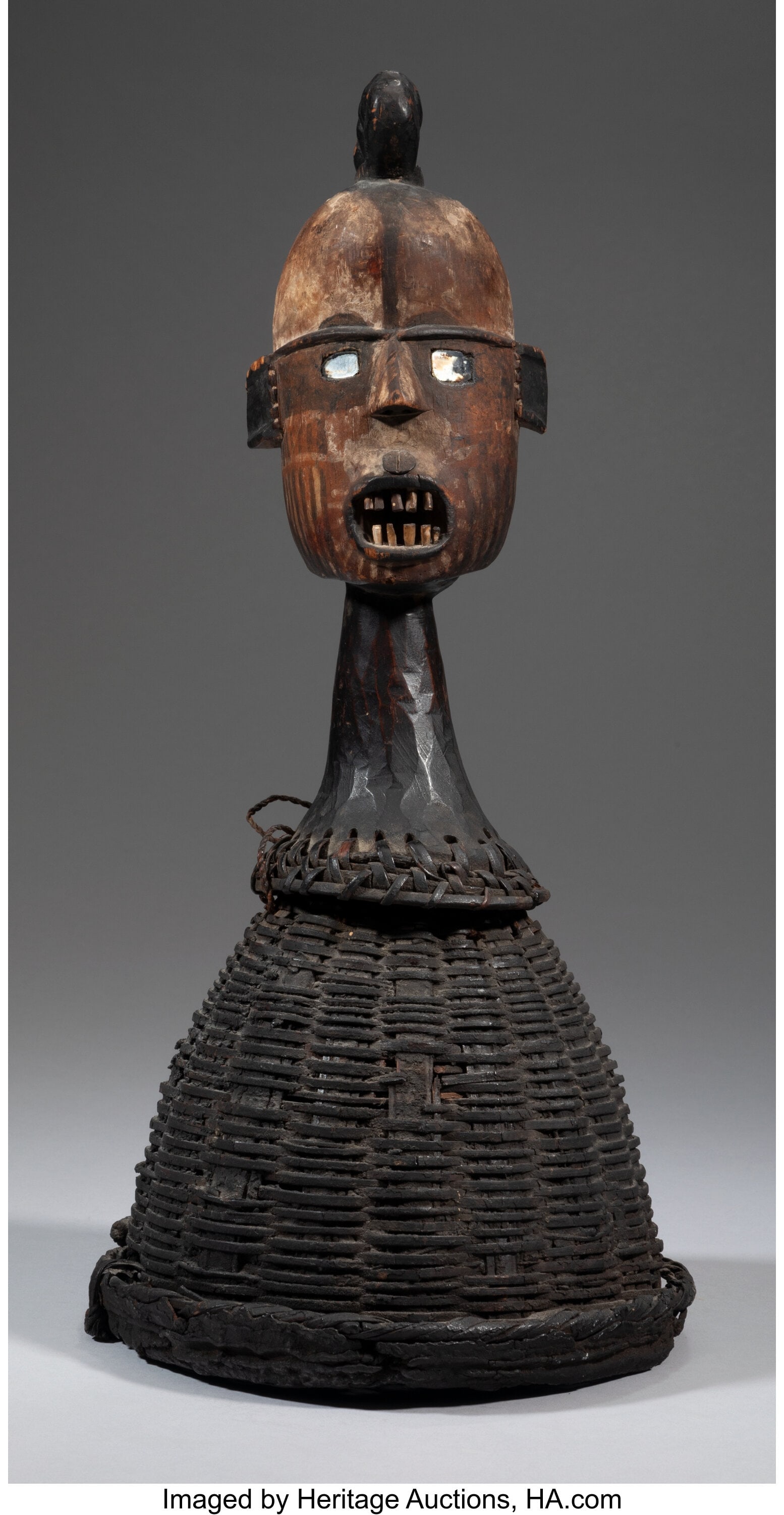 A Boki Headdress  Nigeria, 20th century  Wood he (1 of 4)