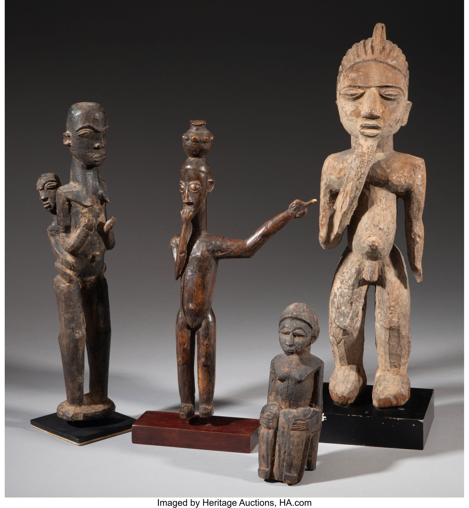 Four Lobi Figures   Provenance: Property from th (1 of 4)