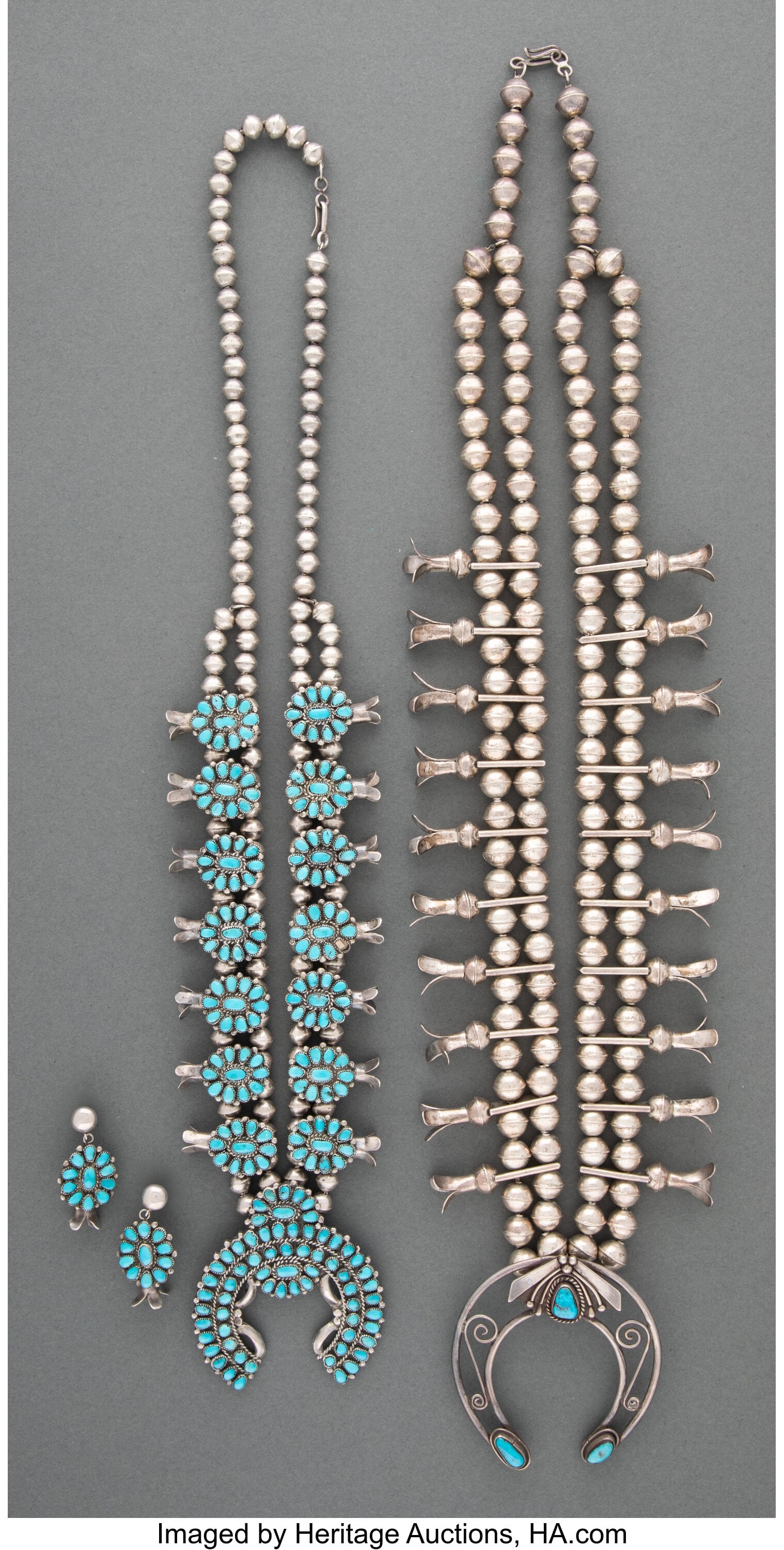 Three Southwest Jewelry Items   including two sq (1 of 4)