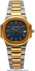 54094&colon; Patek Philippe&comma; 18k Yellow Gold and Stainless St
