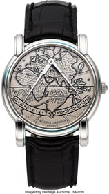 54099&colon; Vacheron Constantin&comma; Platinum Double Retrograde 