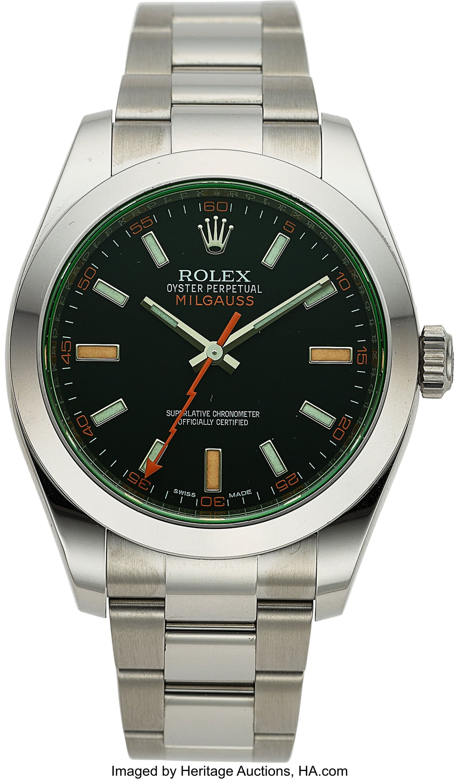 Rolex, Stainless Steel Milgauss Ref. 116400GV Ci (1 of 4)