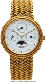 54103&colon; Audemars Piguet&comma; Fine 18k Yellow Gold "Quantieme