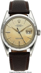 54133&colon; Rolex&comma; Stainless Steel Datejust "Bamboo" Ref&period; 16