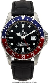 54137&colon; Rolex&comma; Stainless Steel GMT-Master Ref&period; 1675 "Poi