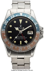 54138&colon; Rolex&comma; Stainless Steel GMT-Master Ref&period; 1675 Circ