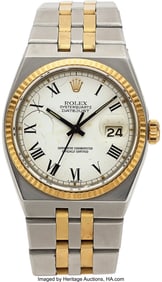 54141&colon; Rolex Ref&period; 17013 Steel & Gold Oysterquartz Datej