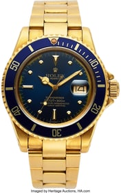 54143&colon; Rolex&comma; Ref&period; 16808 "Tropical" Dial Gold Oyster Pe