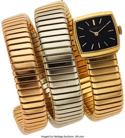 54065&colon; Very Rare&comma; 18k Gold Tri-Color&comma; Dual Signed&comma; Vach