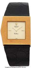 54068&colon; Rolex&comma; 18k Yellow Gold "King Midas" Cellini Ref&period;