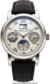 54162&colon; A&period; Lange & Sohne&comma; Fine Platinum "Langematik" Per