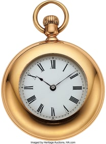 54075&colon; Patek Philippe&comma; "Unique" Half-Open Face 5 Piece 