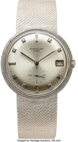 54082&colon; Patek Philippe&comma; Ref&period; 3445&sol;6 White Gold Automatic