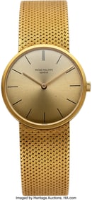 54084&colon; Patek Philippe&comma; 18k Yellow Gold Ref&period; 3513&sol;2 Circ