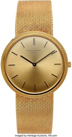 54085&colon; Patek Philippe&comma; 18k Yellow Gold Ref&period; 3520&sol;10 Cir