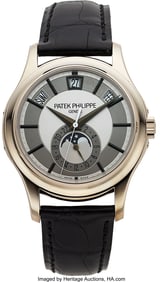 54172&colon; Patek Philippe&comma; 18k White Gold Ref&period; 5205 Circa 2