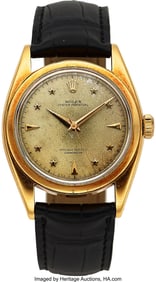 54180&colon; Rolex&comma; Extremely Rare Ref&period; 6098 "Stelline" Honey