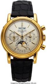 54183&colon; Patek Philippe&comma; Important Ref&period; 3970&sol;E Gold Chron