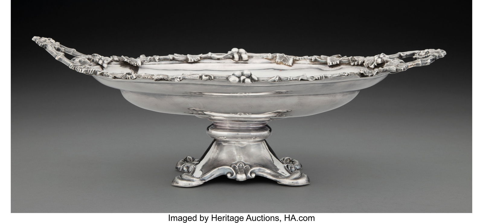 A Karol Filip Malcz Silver Two-Handled Centerpie (1 of 5)