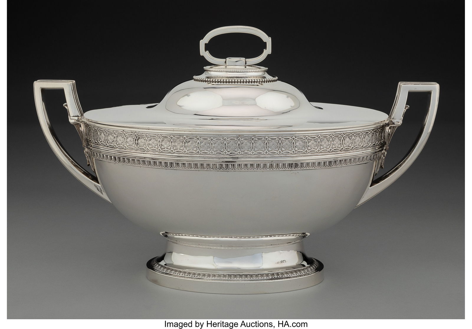A John Moore Silver Two-Handled Covered Tureen f (1 of 4)