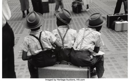 38099&colon; Ruth Orkin &lpar;American&comma; 1921-1985&rpar; Three Boys on a