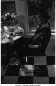 38131&colon; Tom Bamberger &lpar;American&comma; b&period; 1948&rpar; Woman at Table