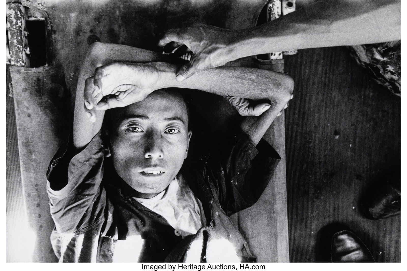 Will McBride (American, 1931-2015) Gomesch Bahad: Will McBride (American, 1931-2015) Gomesch Bahadur in T.B. Hospital (Brought by Johannes and I from the Street), 1962 Gelatin silver print on Agfa paper 1