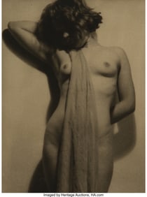 38059&colon; Jindrich Vanek &lpar;Czech&comma; 1888-1965&rpar; Nude&comma; 1930 Ton