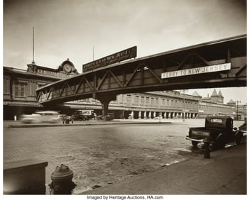 38071&colon; Berenice Abbott &lpar;American&comma; 1898-1991&rpar; Ferry&comma; Cen