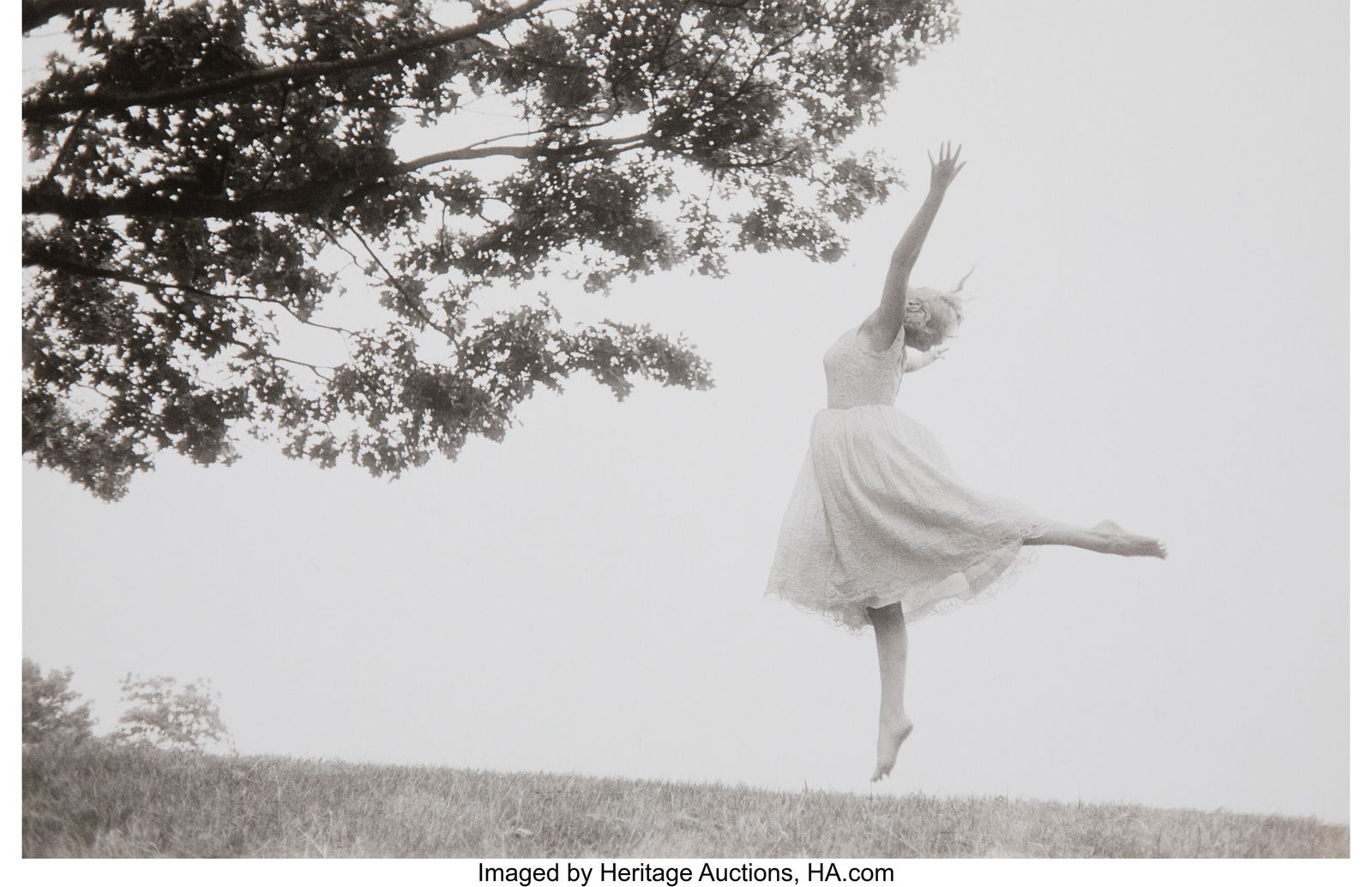 Sam Shaw (American, 1912-1999) Marilyn Monroe, R: Sam Shaw (American, 1912-1999) Marilyn Monroe, Roxbury, Connecticut, 1957 Gelatin silver print, printed later 8-3/4 x 13-1/2 inches (22.2 x