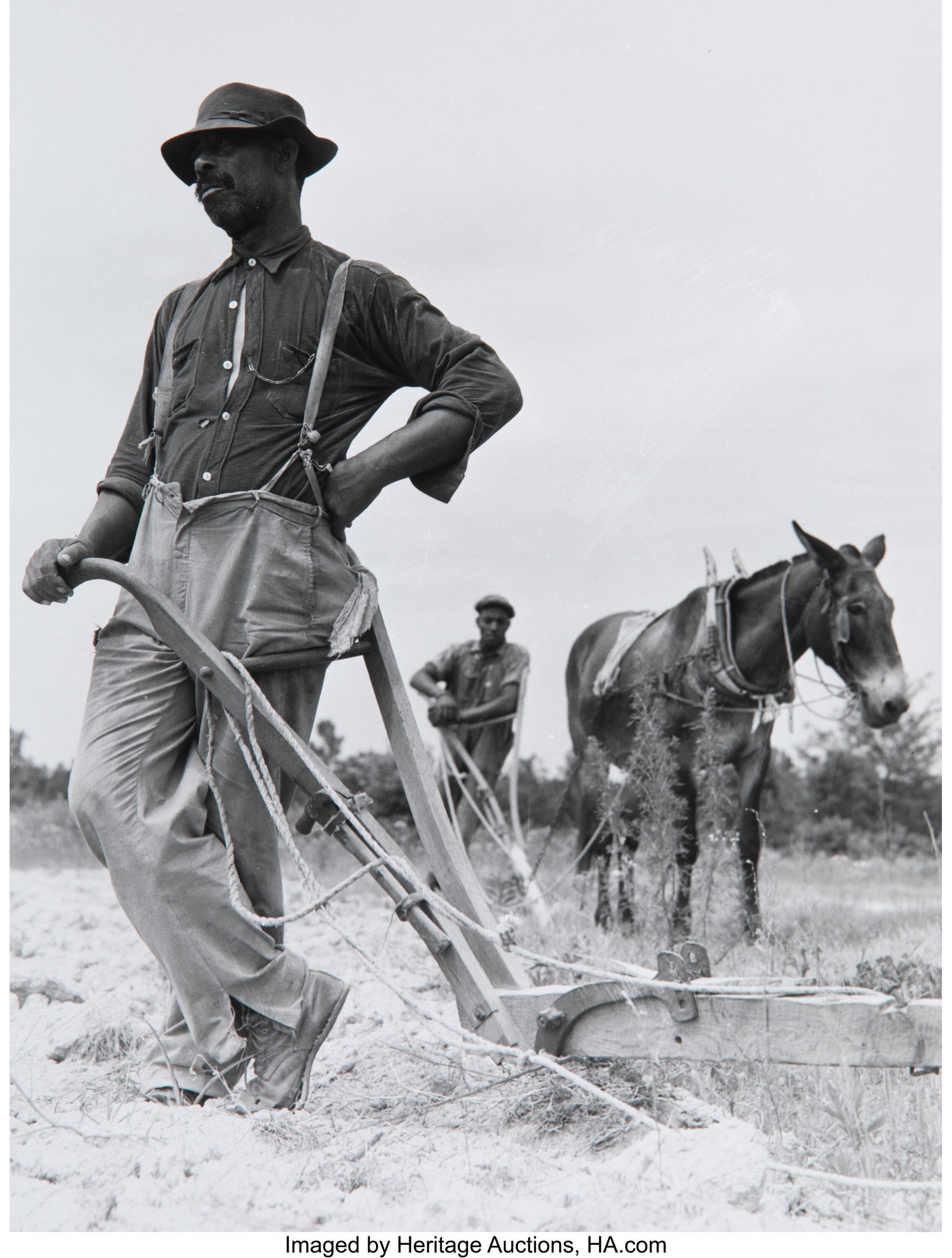 Gordon Parks (American, 1912-2006) Group of 4 ph: Gordon Parks (American, 1912-2006) Group of 4 photographs, 1943 Gelatin silver prints, printed later, ferrotyped 10 x 8 inches (25.4 x 20.3 cm&rpar