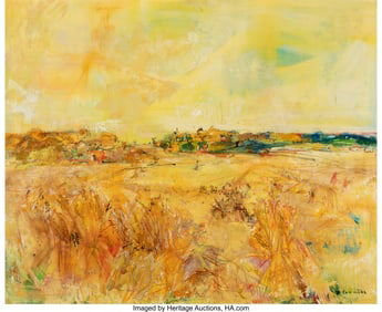 27092&colon; Jean Yves Commere &lpar;French&comma; 1920-1986&rpar; Verdant la