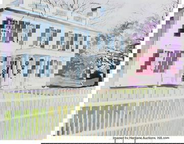 27094&colon; American School &lpar;20th Century&rpar; Abbot-Spalding Ho