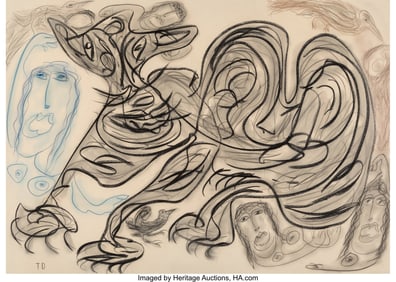 27095&colon; Thornton Dial Sr&period; &lpar;American&comma; 1928-2016&rpar; Nesting&comma;