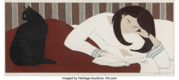 27107&colon; Will Barnet &lpar;American&comma; 1911-2012&rpar; The Reader&comma; 19