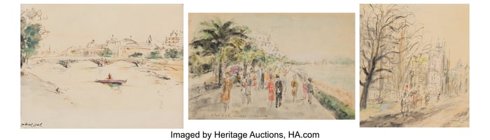 27032&colon; Gabriel Spat &lpar;American&comma; 1890-1967&rpar; Group of Thre