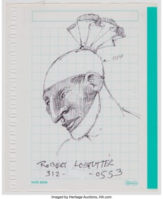 27114&colon; Robert Lostutter &lpar;American&comma; 1939&rpar; Figure sketch 