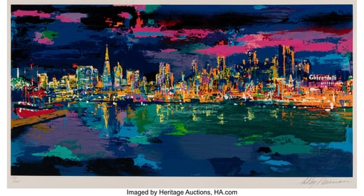 27119&colon; LeRoy Neiman &lpar;American&comma; 1921-2012&rpar; City by the B