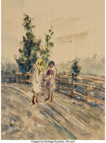 27034&colon; Gabriel Spat &lpar;American&comma; 1890-1967&rpar; Nine Works on