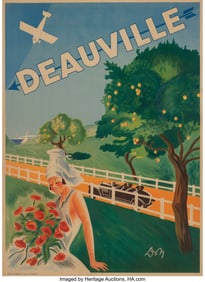 27124&colon; Jean Don &lpar;French&comma; 1900-1985&rpar; Deauville&comma; circa 19