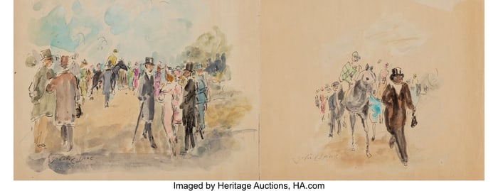 27036&colon; Gabriel Spat &lpar;American&comma; 1890-1967&rpar; Group of Eigh