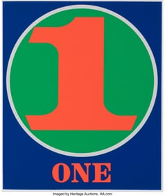 27139&colon; Robert Indiana &lpar;1928-2018&rpar; Numbers &lpar;small editio