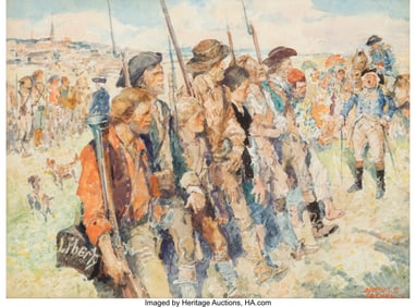 27041&colon; Arthur Ernst Becher &lpar;American&comma; 1877-1960&rpar; Drill 