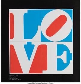 27141&colon; Group of Three Books on Robert Indiana Dimension