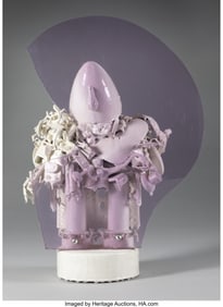 27148&colon; A Paul Van Hoeydonck Mixed Media Sculpture&colon; Litt